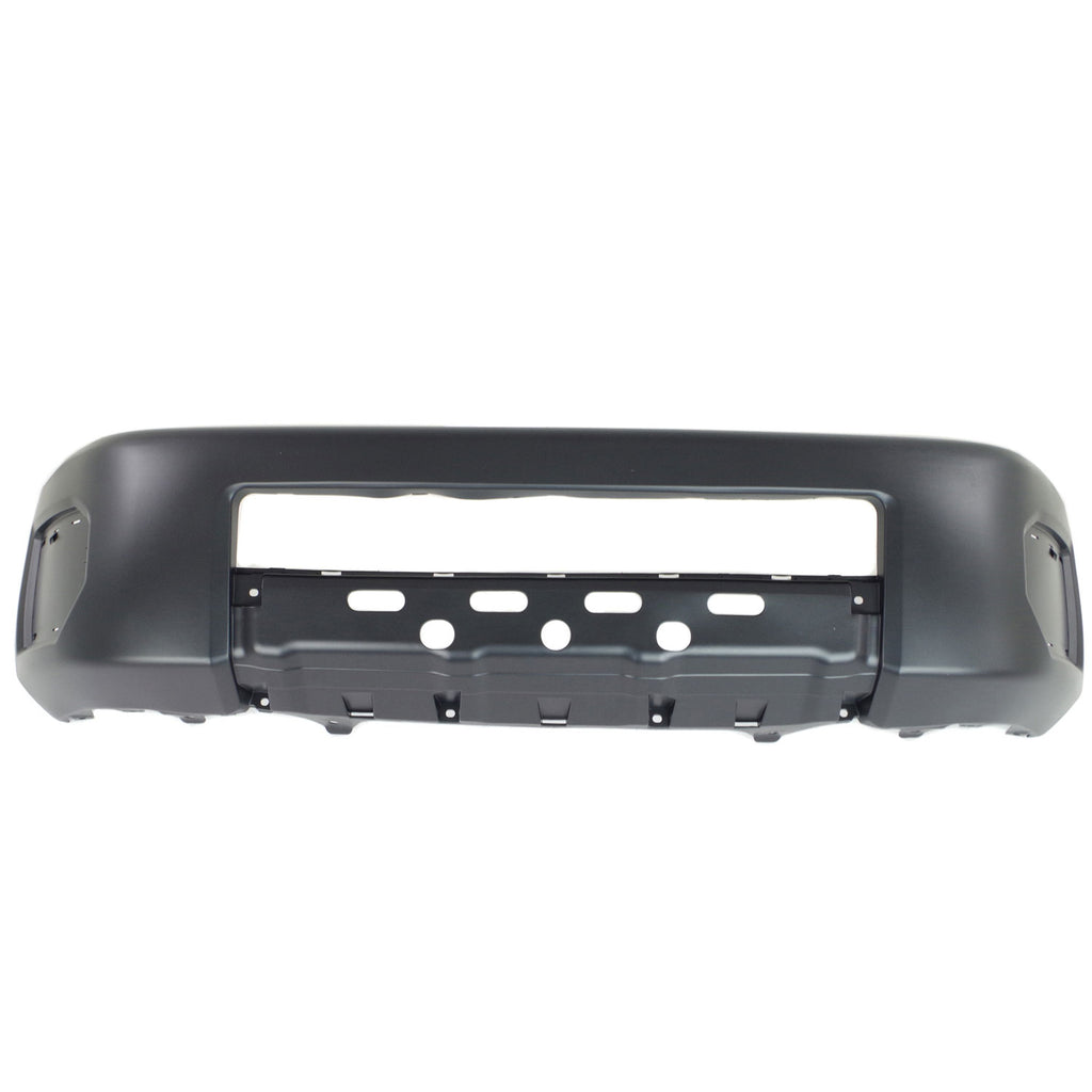 Front Bumper Cover Textured For Toyota FJ Cruiser 2007-2014 With Fog Light Holes Without Parking Aid Sensor Holes Replacement T010361