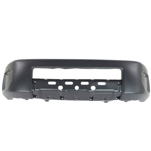 Front Bumper Cover Textured For Toyota FJ Cruiser 2007-2014 With Fog Light Holes Without Parking Aid Sensor Holes Replacement T010361