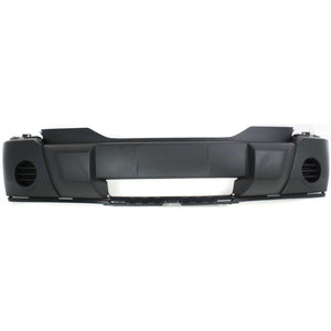 Front Bumper Cover Textured For 2007-2009 Dodge Nitro Without Fog Light Holes Replacement REPD010303