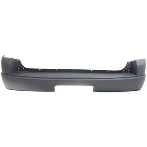 Rear Bumper Cover Primed For 2006 Ford Explorer Without Rear Object Sensor Hole XLS/XLT Models Replacement RBF760102P