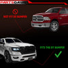 New Aftermarket Front License Plate Bracket Except Rebel/TRX/TRX Launch Edition Models Compatible with Ram 1500 2019-2024 Replaces OE CH1068151 | 68274215AE