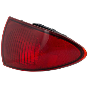 Tail Lamp Left Driver Side For 2000-2002 Chevrolet Cavalier Outer Lens and Housing Replacement 3321938LUS
