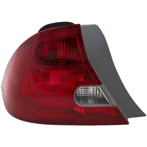Tail Lamp Left Driver Side For 2001-2003 Honda Civic Assembly Coupe Replacement H730160