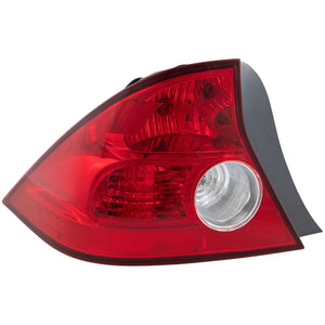 Tail Lamp Left Driver Side For 2004-2005 Honda Civic Assembly Coupe Replacement H730172