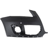 Front Bumper Cover Right Passenger Side Primed For 2009-2012 Audi Q5 With Parking Aid Snsr Holes and Headlight Washer Holes Without S-Line Pkg Sedan Replacement REPA010333P