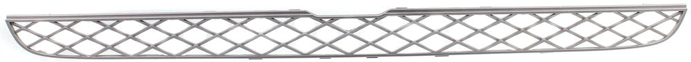 Parts Oasis New Aftermarket Front Upper Center Bumper Grille Silver Replacement For BMW X5 ( Sub Model: 3.0si | 4.8i) 2007-2013 | X6 2008-2014 Without M Pkg With Sport Package Replaces OE 51117168633