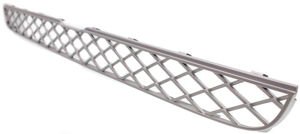 Parts Oasis New Aftermarket Front Upper Center Bumper Grille Silver Replacement For BMW X5 ( Sub Model: 3.0si | 4.8i) 2007-2013 | X6 2008-2014 Without M Pkg With Sport Package Replaces OE 51117168633