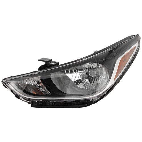 Head Lamp Left Driver Side For 2018-2022 Hyundai Accent Standard Type Sedan Replacement HY2502218