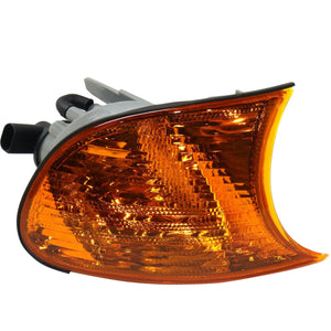 Corner Lamp Right Passenger Side For 2000-2001 BMW 3-Series Lens and Housing Amber Lens Replacement 4441507RUQY