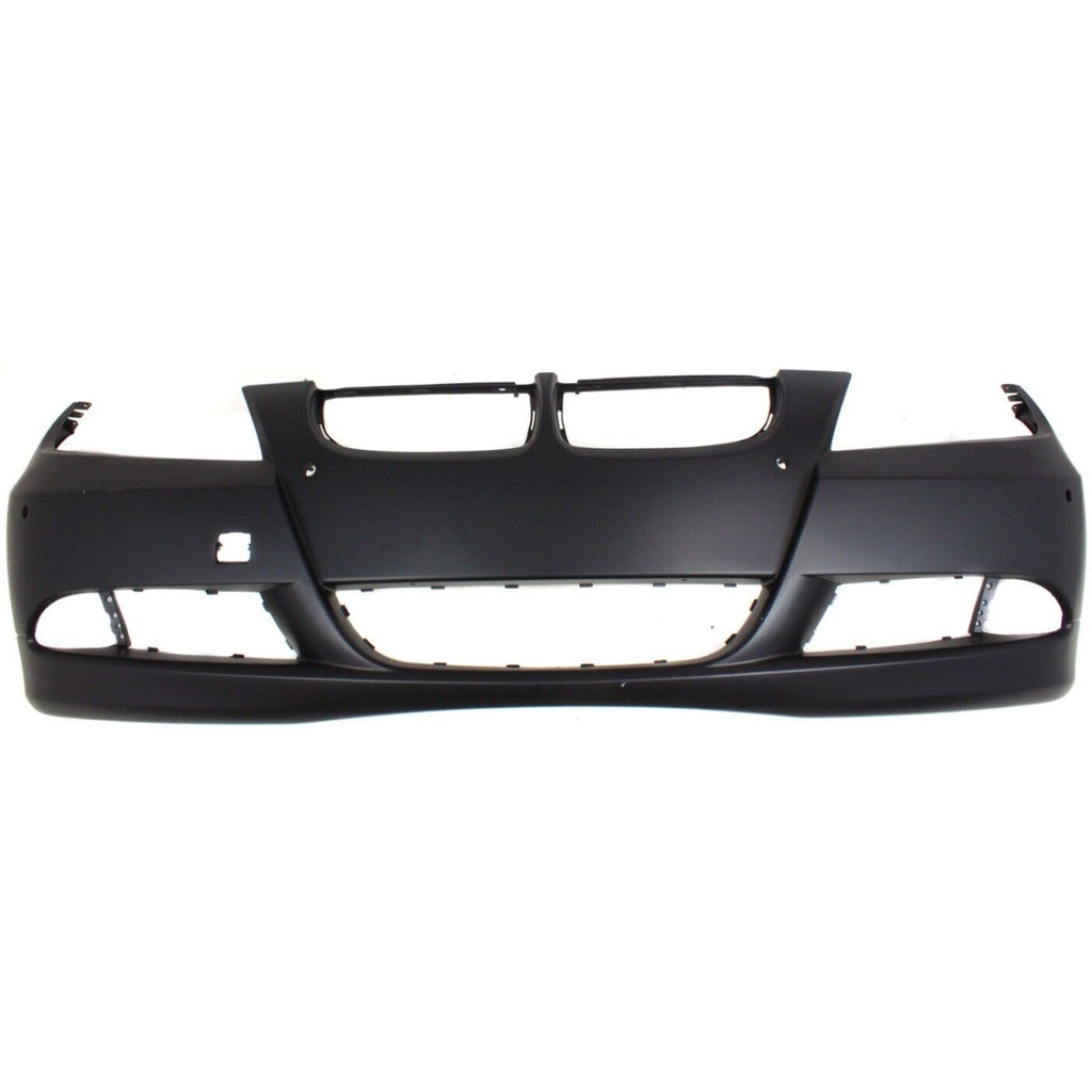 Front Bumper Cover Primed For 2006-2008 BMW 3-Series Without Hallow Holes Replacement B010332P