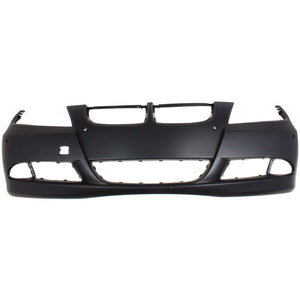 Front Bumper Cover Primed For 2006-2008 BMW 3-Series Without Hallow Holes Replacement B010332P