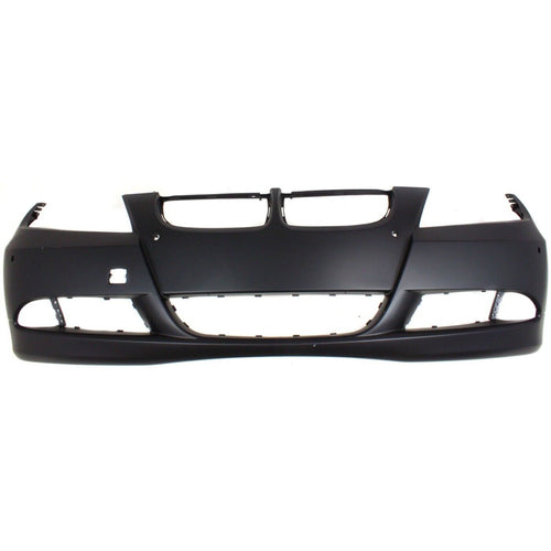 Front Bumper Cover Primed For 2006-2008 BMW 3-Series Without Hallow Holes Replacement B010332P