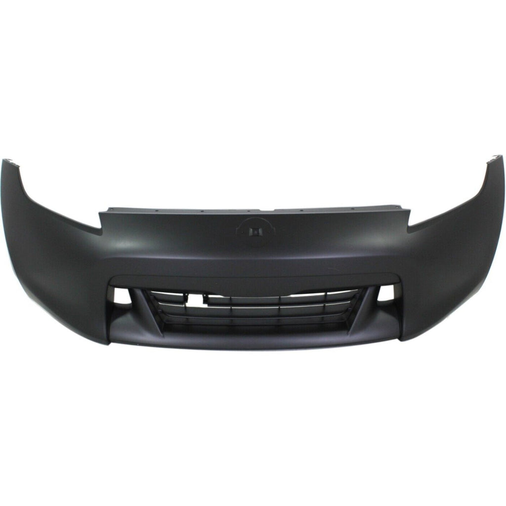 Front Bumper Cover Primed CAPA 2009 -2012 Nissan 370Z With Sport Pkg | Air Spoiler Coupe Replacement REPN010350PQ