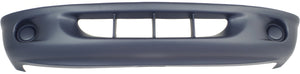 DAKOTA 97-00 FRONT BUMPER COVER, Lower Fascia, 2-pc Type Bumper, Primed, w/o Fog Light Holes