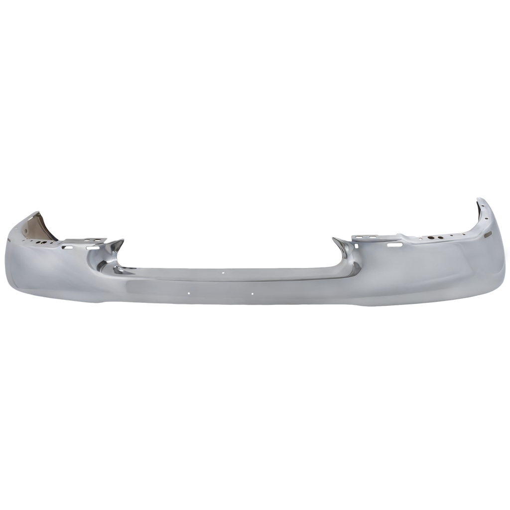 RANGER 98-00 FRONT BUMPER, Chrome, Styleside, w/o Pad Holes