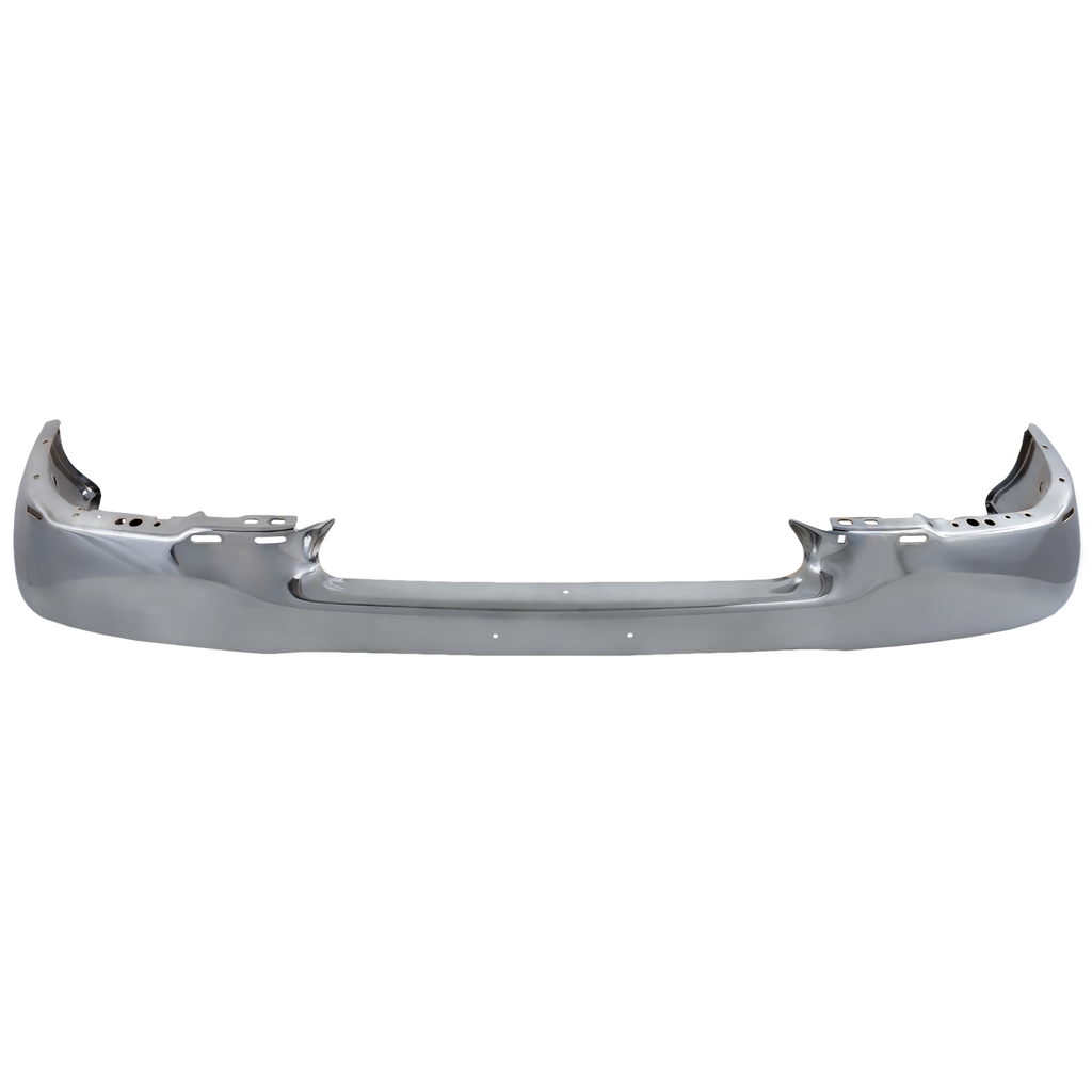 RANGER 98-00 FRONT BUMPER, Chrome, Styleside, w/o Pad Holes