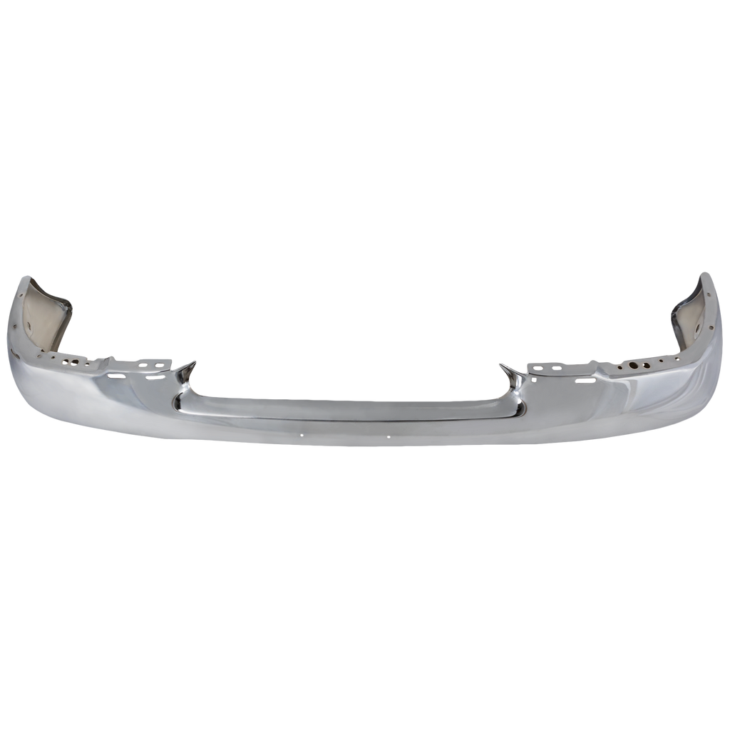 RANGER 98-00 FRONT BUMPER, Chrome, Styleside, w/o Pad Holes