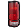 S10 BLAZER 83-94 TAIL LAMP RH, Lens and Housing, w/ Black Trim