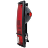 S10 BLAZER 83-94 TAIL LAMP RH, Lens and Housing, w/ Black Trim