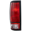 S10 BLAZER 83-94 TAIL LAMP LH, Lens and Housing, w/ Black Trim