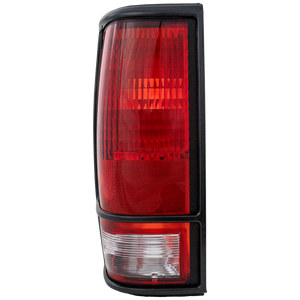 S10 BLAZER 83-94 TAIL LAMP LH, Lens and Housing, w/ Black Trim
