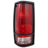 S10 BLAZER 83-94 TAIL LAMP LH, Lens and Housing, w/ Black Trim