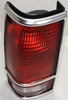 S10 BLAZER 83-94 TAIL LAMP LH, Lens and Housing, w/ Chrome Trim