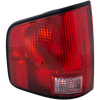 S10 / SONOMA PICKUP 94-04 TAIL LAMP LH, Lens and Housing - CAPA