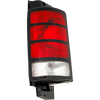CARAVAN 91-95 TAIL LAMP LH, Lens and Housing