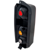 CHEROKEE 97-01 TAIL LAMP RH, Lens and Housing - CAPA