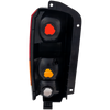 CHEROKEE 97-01 TAIL LAMP RH, Lens and Housing - CAPA