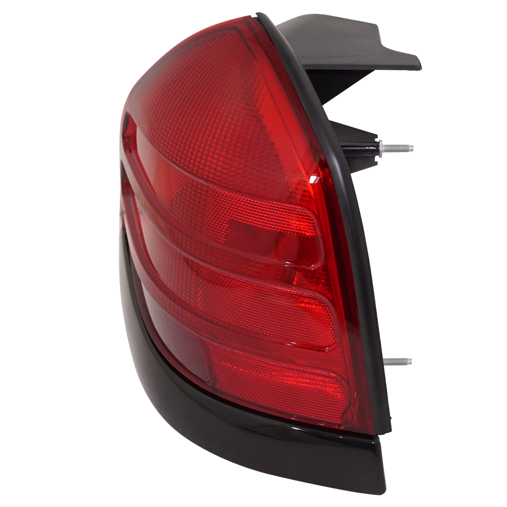 CROWN VICTORIA 00-11 TAIL LAMP RH, Lens and Housing, Dual Bulb Type, w/ Black Molding - CAPA