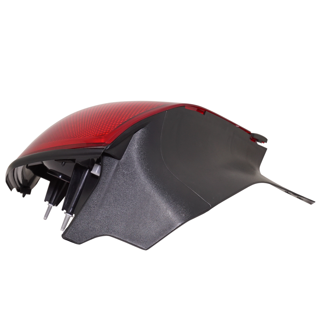 CROWN VICTORIA 00-11 TAIL LAMP RH, Lens and Housing, Dual Bulb Type, w/ Black Molding - CAPA