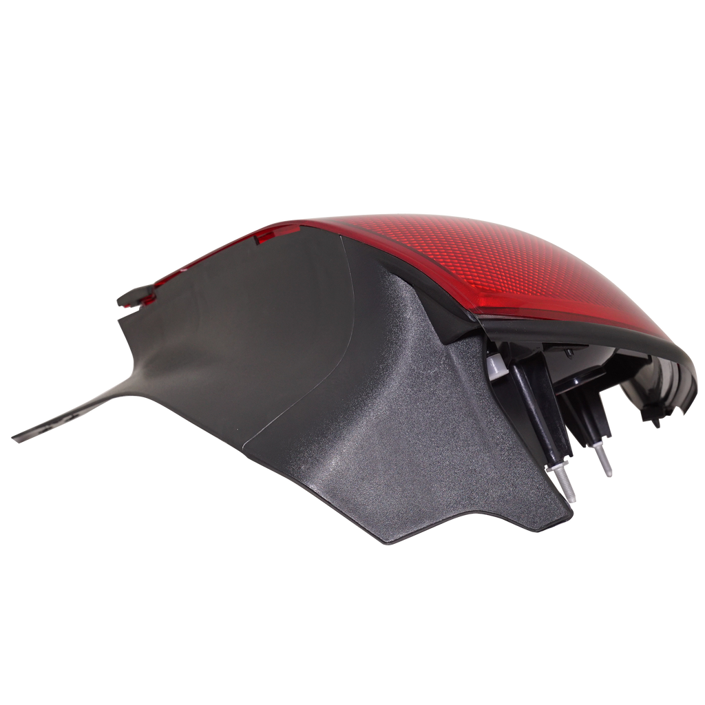 CROWN VICTORIA 00-11 TAIL LAMP LH, Lens and Housing, Dual Bulb Type, w/ Black Molding - CAPA