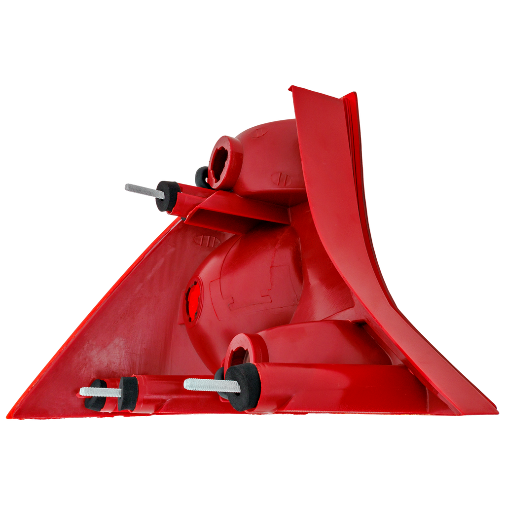 Tail Lamp Right Passenger Side For 2000-2001 Ford Focus Lens and Housing 3 Bulb Type Replacement 11-5375-01