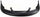 MAZDA 626 98-99 FRONT BUMPER COVER, Primed