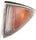 CAVALIER 95-99 CORNER LAMP LH, Lens and Housing