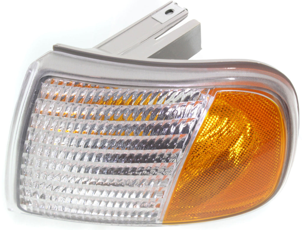 F-SERIES 97-03 CORNER LAMP LH, Lens and Housing, Park/Signal Light, From 7-96, All Cab Types - CAPA