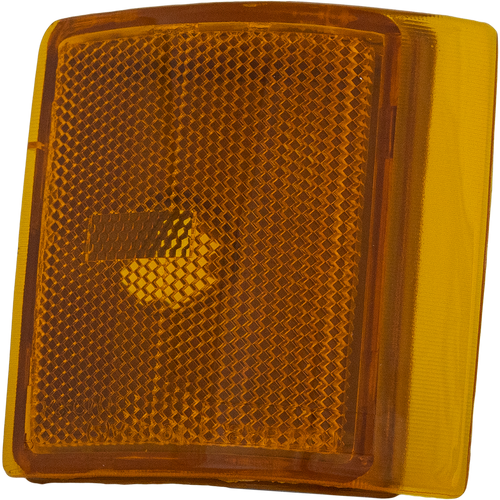GMC C/K FULL SIZE PICKUP 94-02 FRONT SIDE MARKER LAMP LH, Lower, Lens and Housing - CAPA