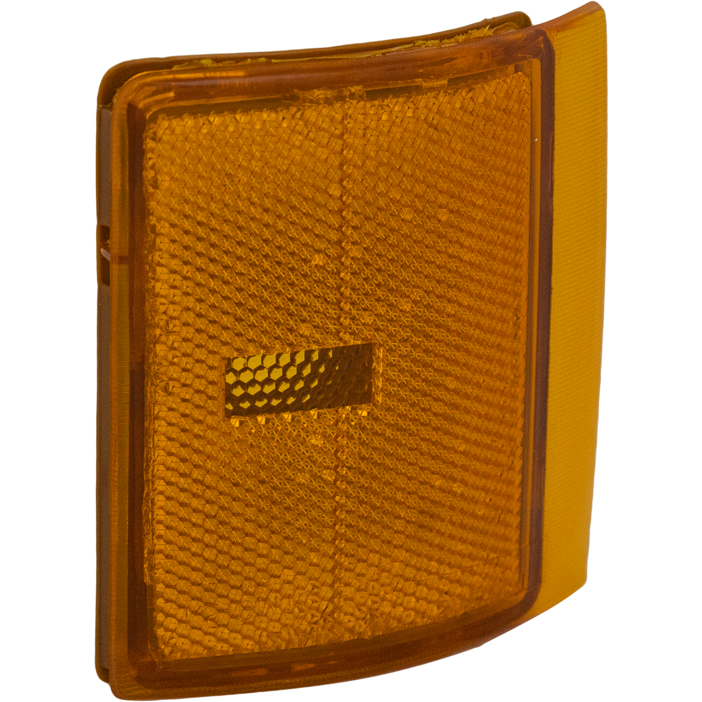 GMC C/K FULL SIZE PICKUP 94-02 FRONT SIDE MARKER LAMP LH, Lower, Lens and Housing - CAPA