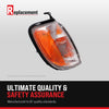 VOLVO 850 93-97 CORNER LAMP RH, Lens and Housing, w/ Dual Bulb Head Lamps