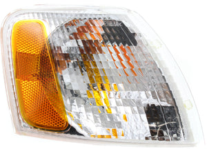 PASSAT 98-01 CORNER LAMP RH, Assembly, Clear and Amber Lens, Old Body Style