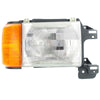 F-SERIES 87-91 HEAD LAMP RH, Assembly, Halogen, w/ Side Marker Lamp, w/o Trim