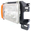 F-SERIES 87-91 HEAD LAMP RH, Assembly, Halogen, w/ Side Marker Lamp, w/o Trim