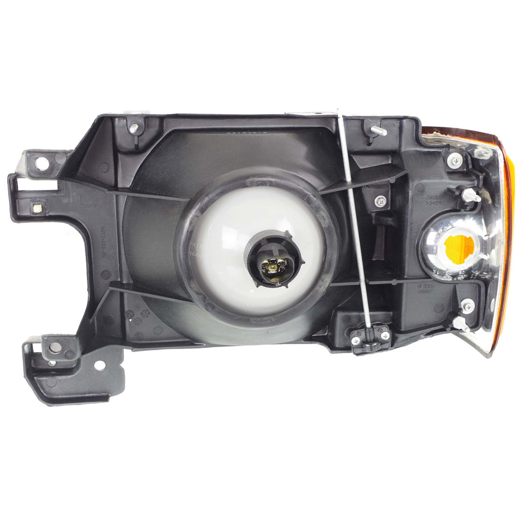F-SERIES 87-91 HEAD LAMP RH, Assembly, Halogen, w/ Side Marker Lamp, w/o Trim