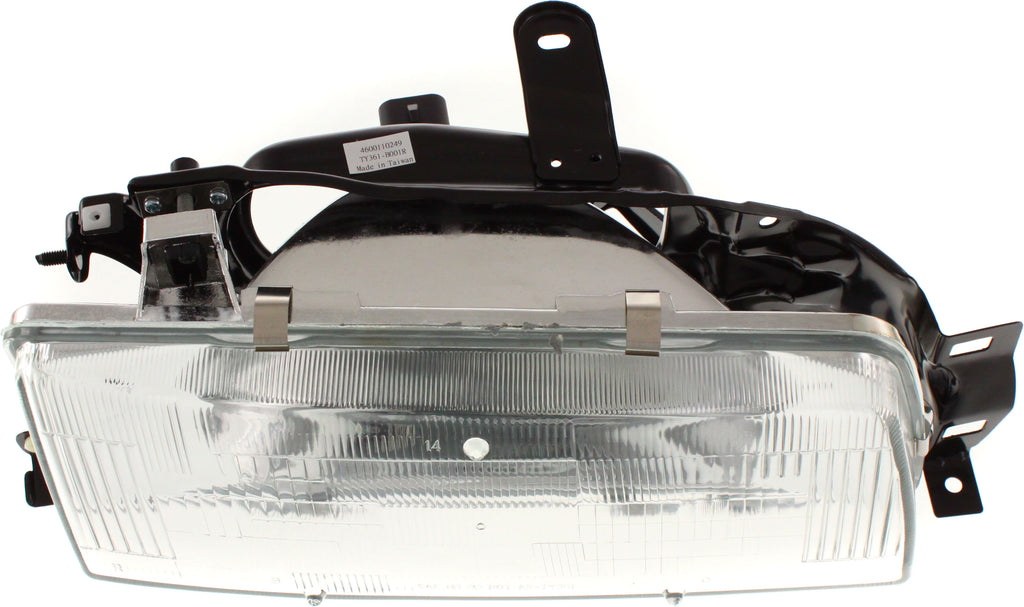 COROLLA 88-92 HEAD LAMP RH, Assembly, Halogen, 4-Dr, Sedan/Wagon, Canada/USA Built Vehicle