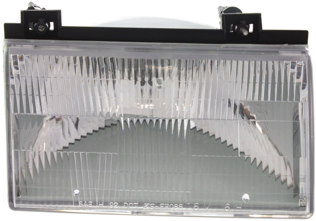 TEMPO 92-94 HEAD LAMP RH, Assembly, Halogen