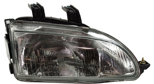 CIVIC 92-95 HEAD LAMP RH, Assembly, Halogen