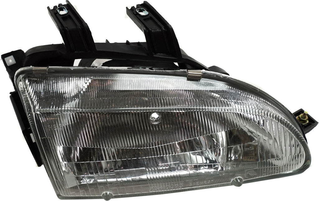 CIVIC 92-95 HEAD LAMP RH, Assembly, Halogen