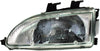 CIVIC 92-95 HEAD LAMP LH, Assembly, Halogen